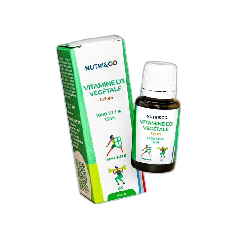 Nutri&Co Vitamine D Végétale lichen