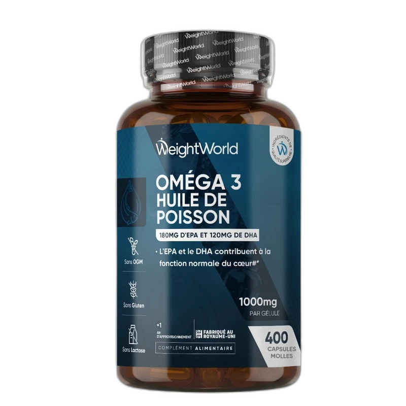 WeightWorld Oméga 3 1000 mg