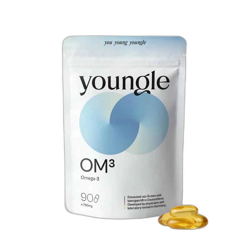 Youngle Oméga 3 750mg Qualité Labo