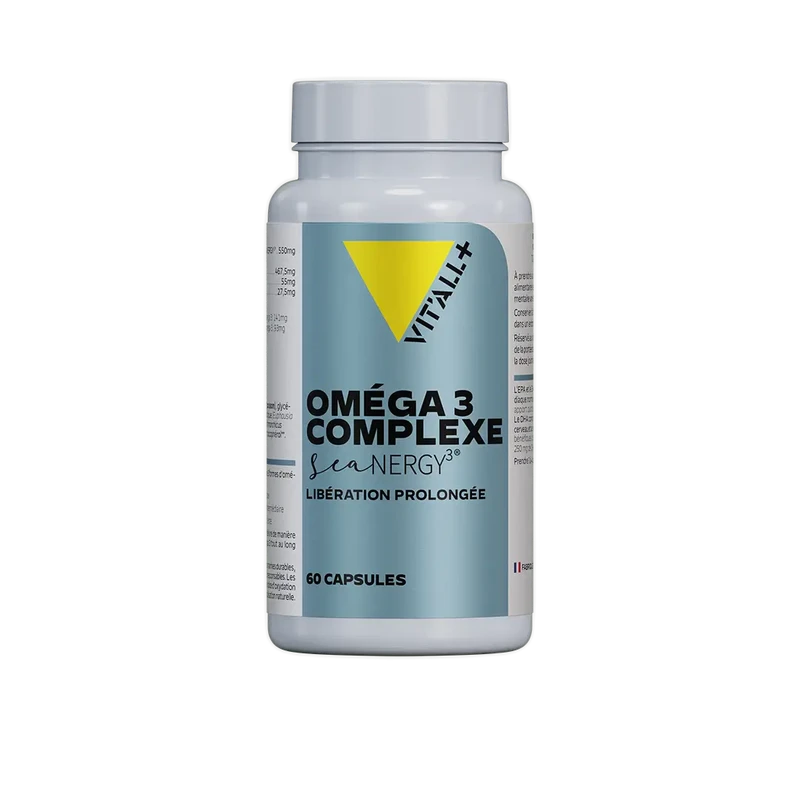 VIT'ALL+ OMEGA 3 COMPLEXE SeaNERGY3 – Libération prolongée