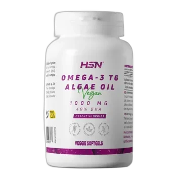HSN Essential Series Omega-3 végétalien huile d'algues 1000mg
