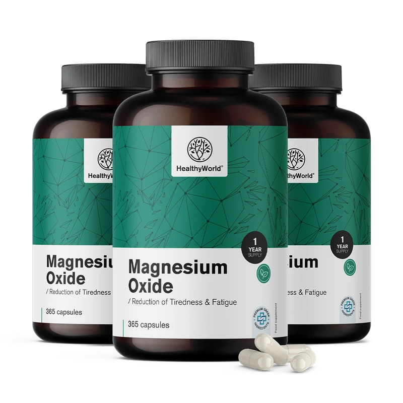 HealthyWorld Oxyde de magnésium 400 mg