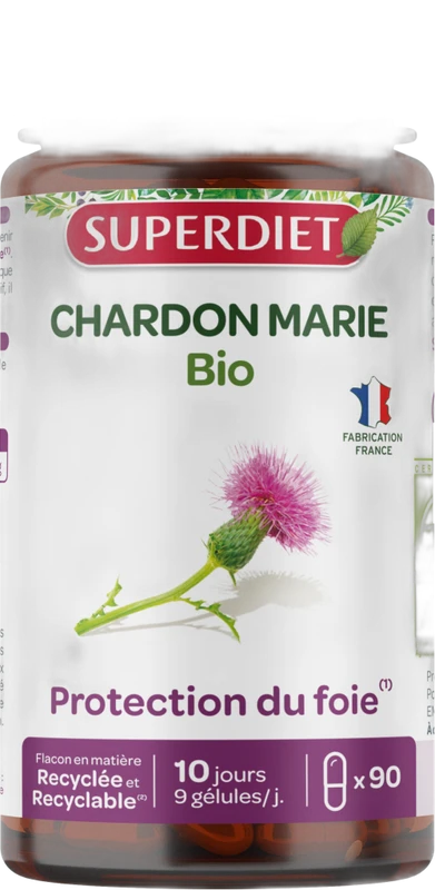 Superdiet Super Diet Chardon Marie Bio gélules
