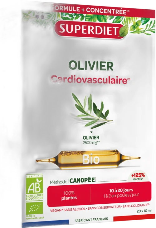 Superdiet Super Diet Olivier Bio ampoules