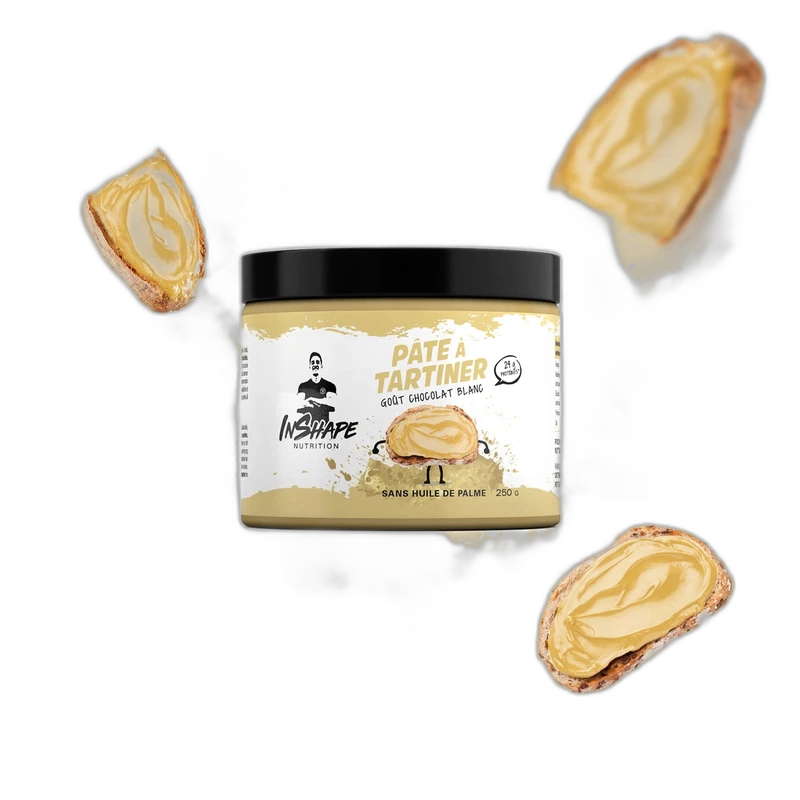 InShape Nutrition Pâte à tartiner chocolat blanc