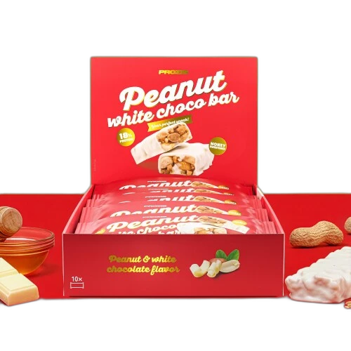 Prozis Peanut White Choco Bar
