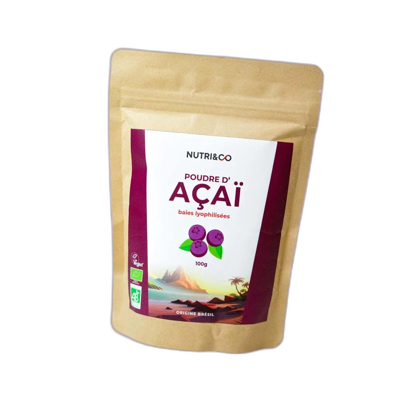 Nutri&Co Poudre d'Açaï Bio