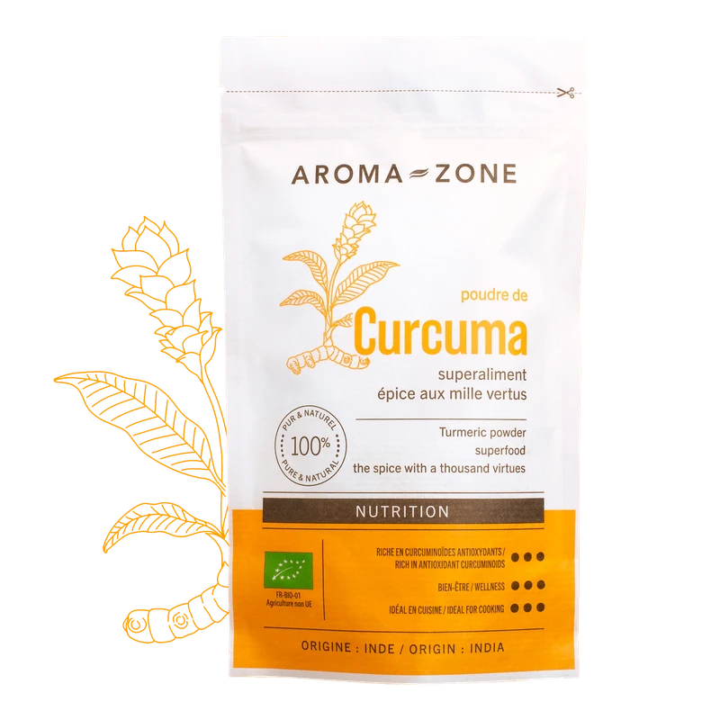 Aroma-Zone Poudre de Curcuma BIO