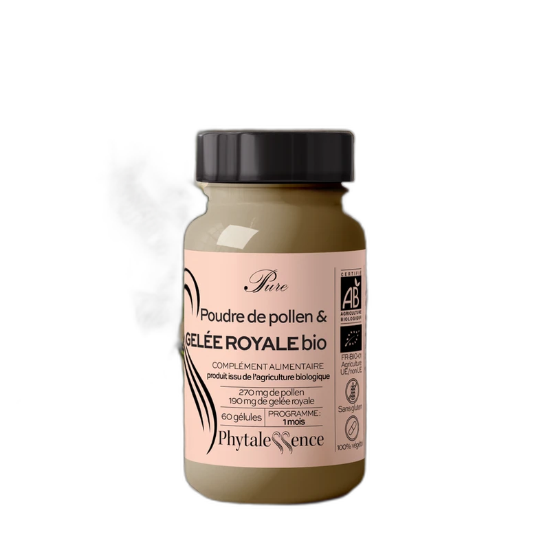 Phytalessence Poudre de gelée royale & pollen bio