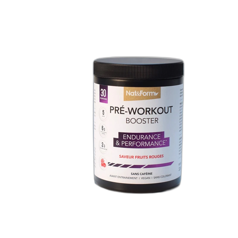 Nat&Form Pré-Workout Booster