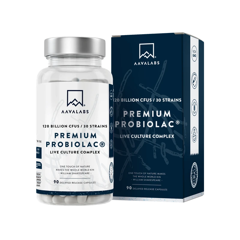 Aava Labs Premium Probiolac Probiotic 30 Strains