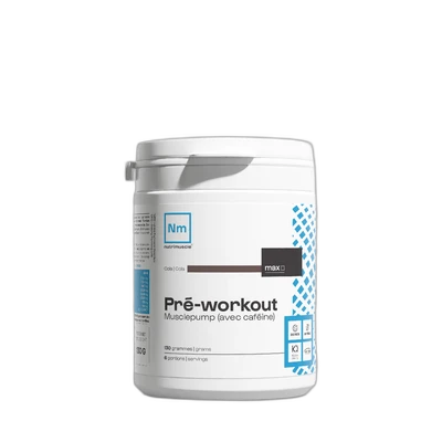 Nutrimuscle Pré-workout Musclepump (avec caféine)