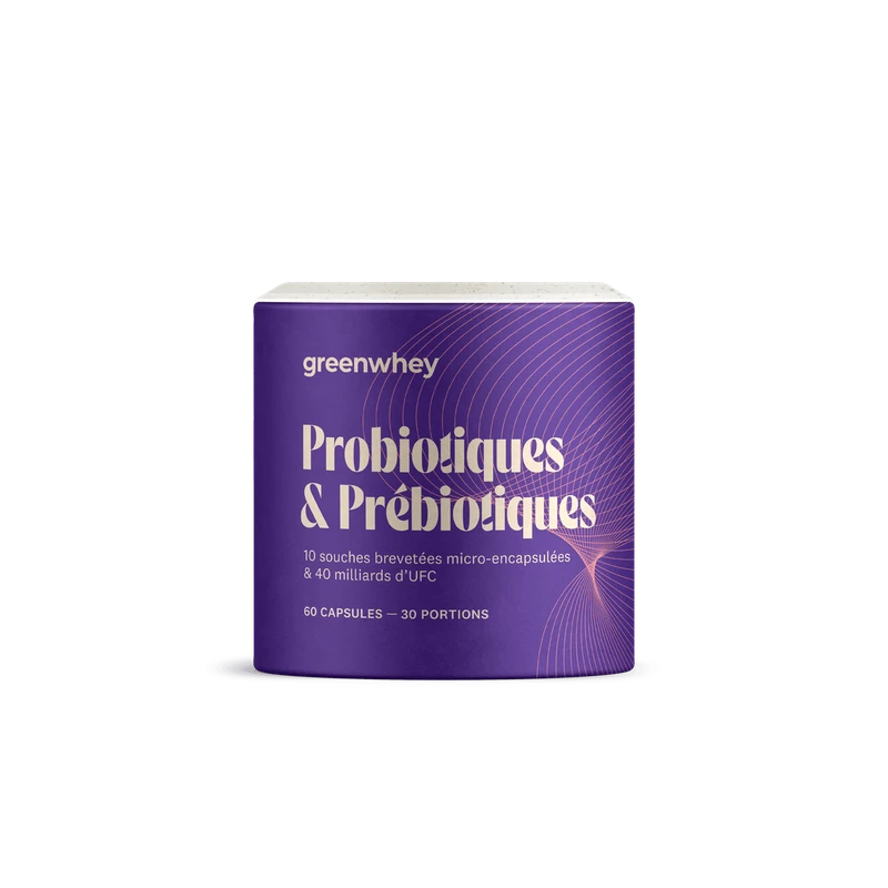 GreenWhey Probiotiques & Prébiotiques