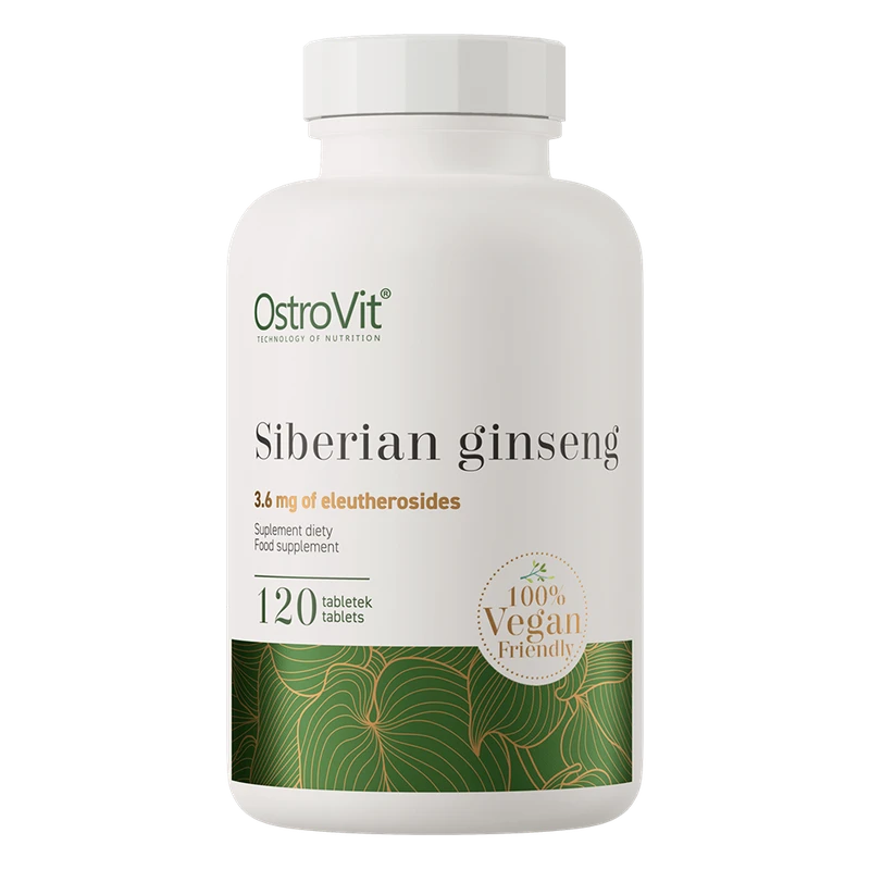 OstroVit Ginseng Sibérien VEGE 120 comprimés
