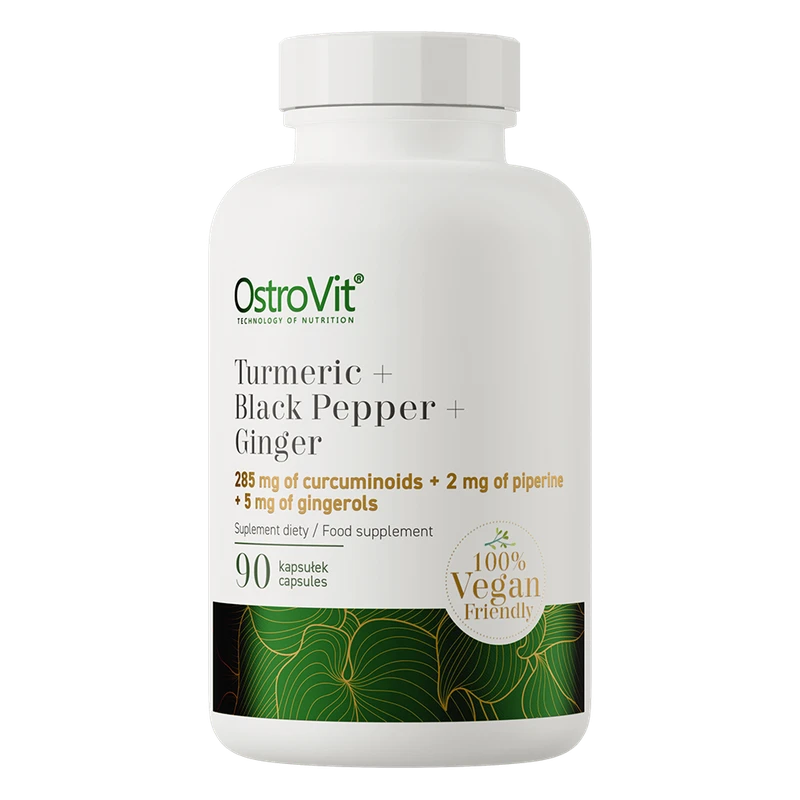 OstroVit Curcumine + Poivre noir + Gingembre VEGE 90 gélules
