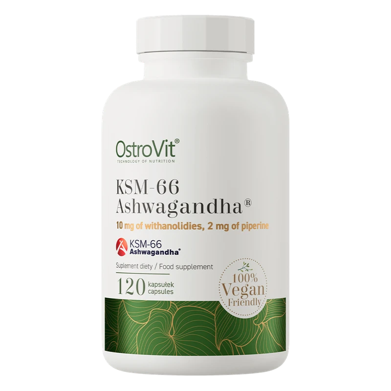 OstroVit KSM-66 Ashwagandha® VEGE 120 gélules