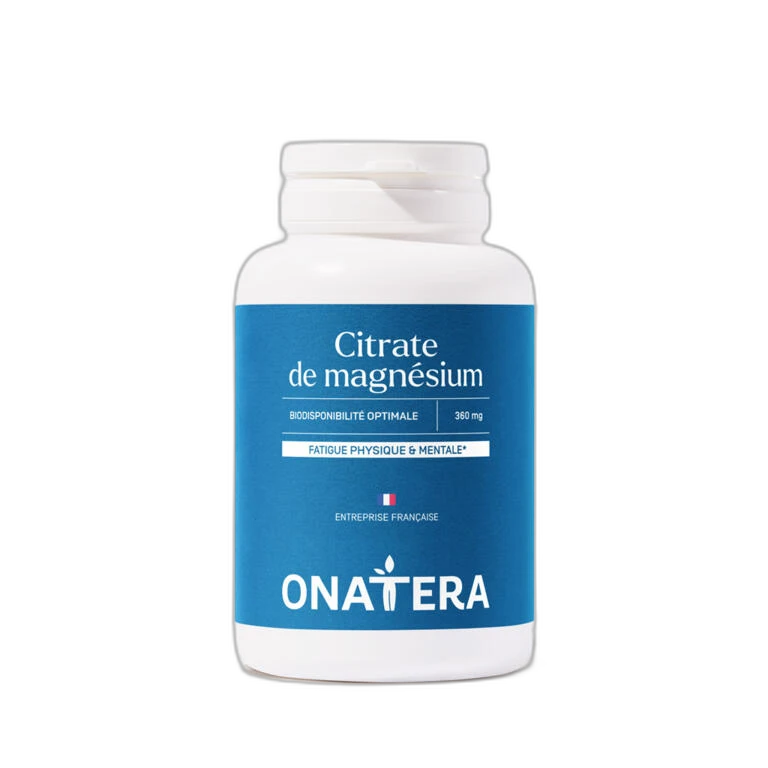 Onatera Citrate de magnésium 360mg - 120 gélules