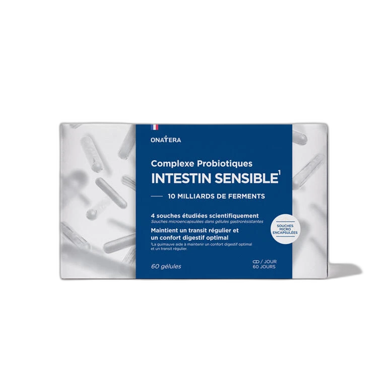 Onatera Complexe Probiotiques Intestin Sensible - 60 gélules végétales