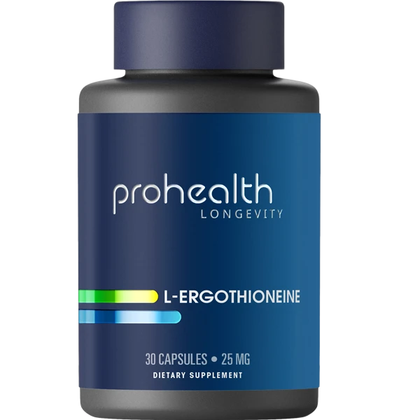 ProHealth L-Ergothioneine (25 mg, 30 capsules)