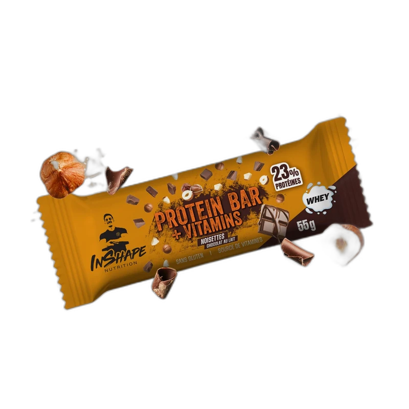 InShape Nutrition Protein bar + Vitamins 55 g