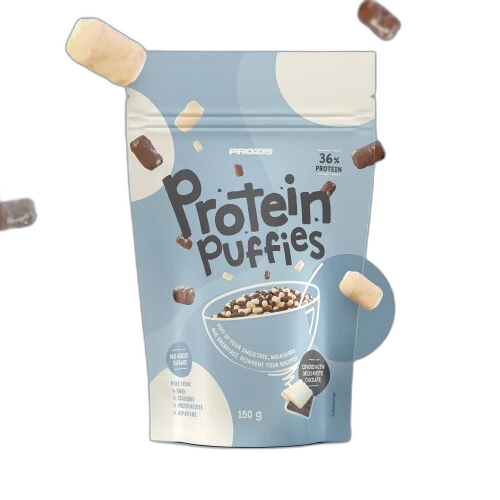 Prozis Protein Puffies - Chocolate Duo - Enrobage