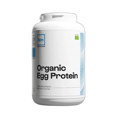 Nutrimuscle Protéine d'œuf en poudre biologique