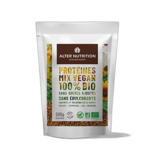 Alter Nutrition Protéines mix vegan bio