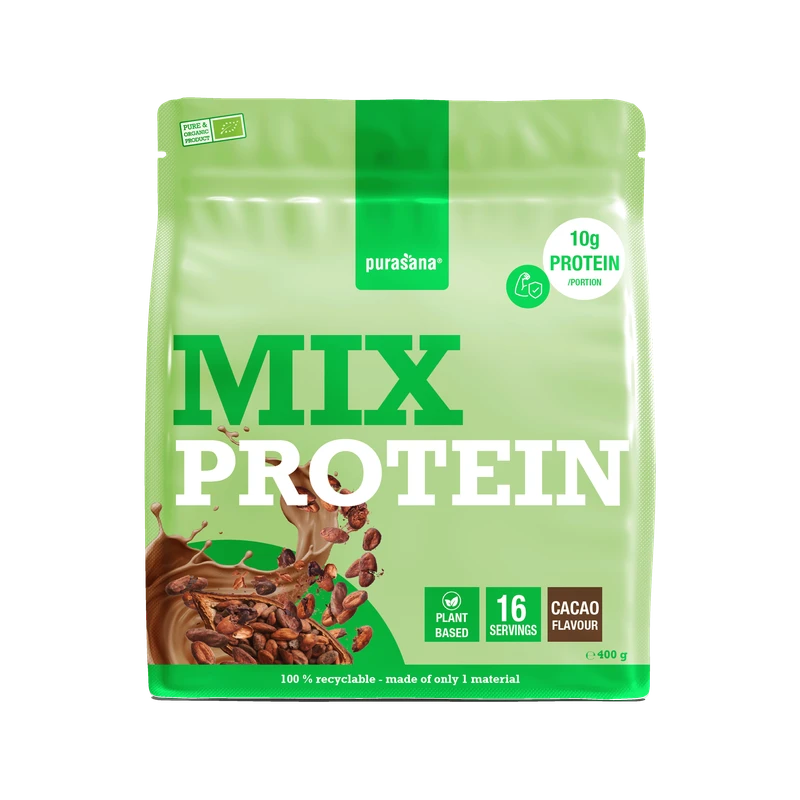 Purasana Protéines Végétales Mix Cacao 58% Bio