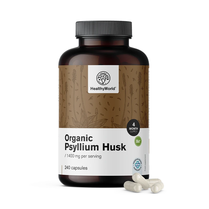 HealthyWorld BIO Psyllium 1400 mg