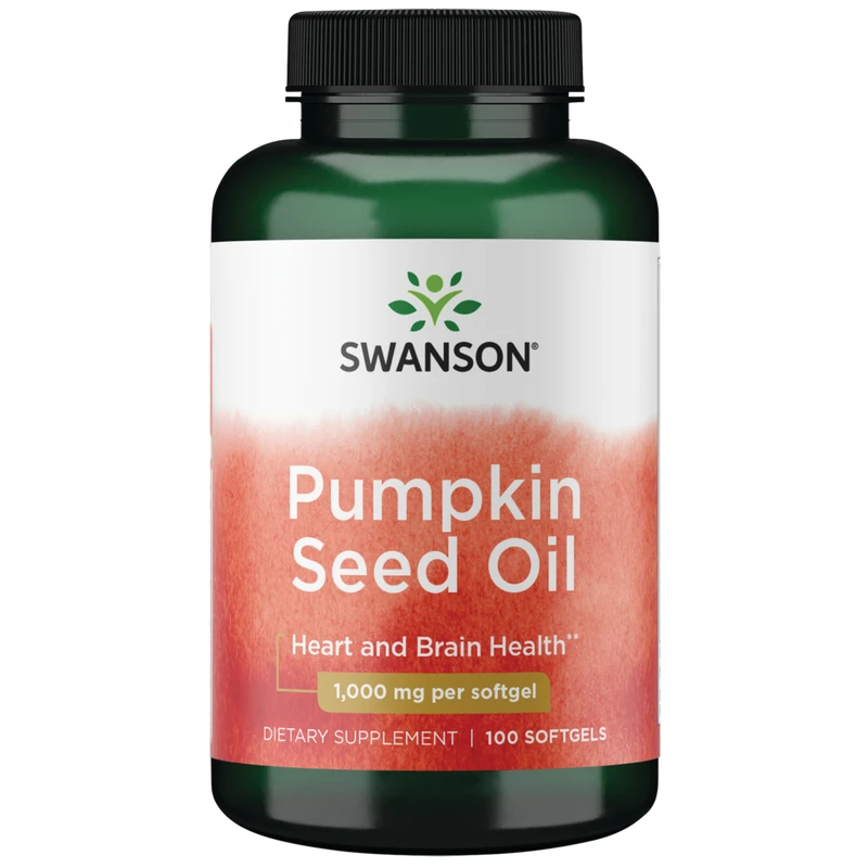 Swanson Huile de graines de courge 1000mg