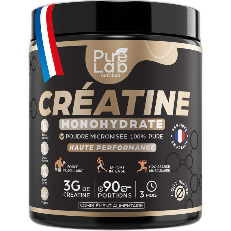 Pure Lab Nutrition Créatine Monohydrate
