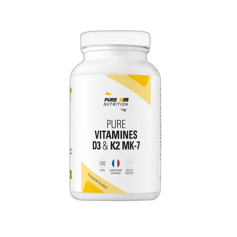 AM Nutrition PURE Vitamines D3 + K2 MK-7