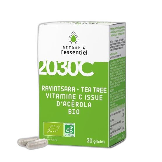 Ponroy Ravintsara - Tea tree - Vitamine C issu d'acérola BIO