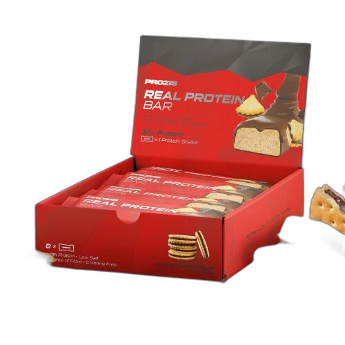 Prozis Real Protein Bar - Biscuit Fourré