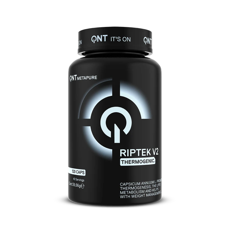 QNT Riptek V2 Thermogenic Brûleur de Graisse | 120 Capsules