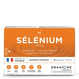 Granions Sélénium 150 µg (30 ampoules)