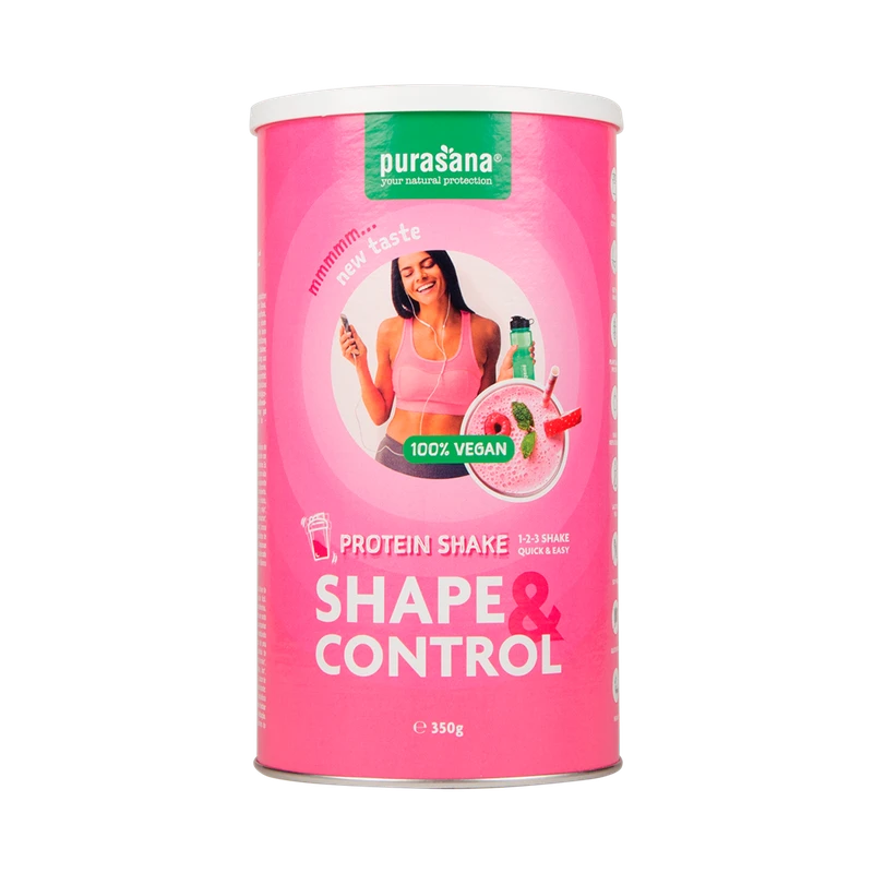 Purasana Shape & Control Shake Vegan Fraise-Framboise