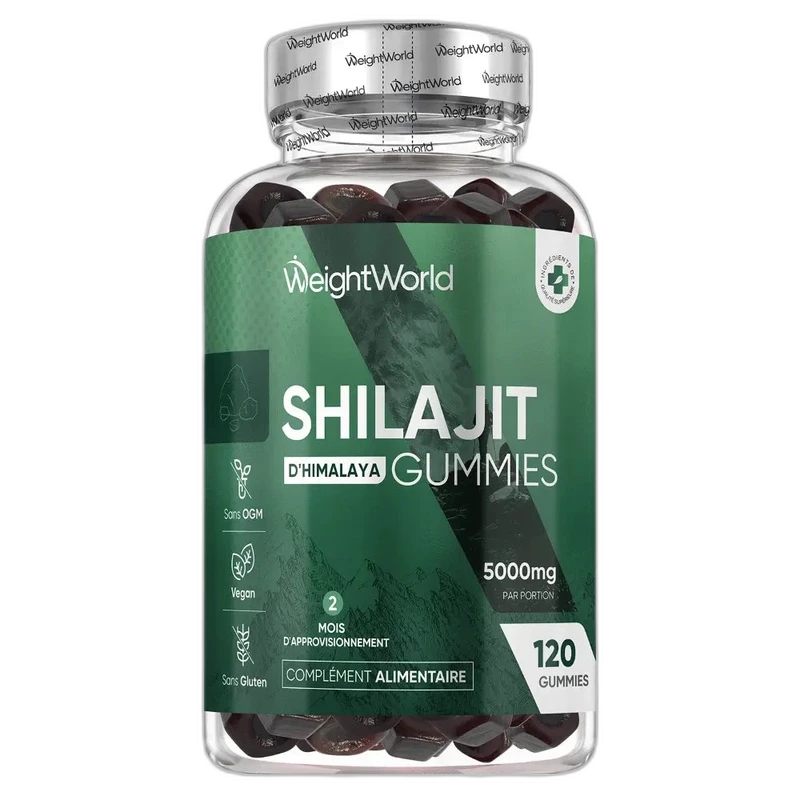 WeightWorld Shilajit d'Himalaya en Gummies