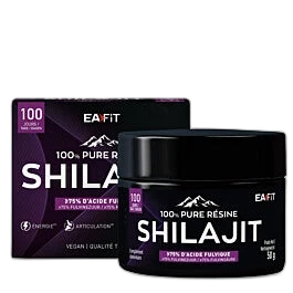 EAFit Shilajit pur en résine - 500mg