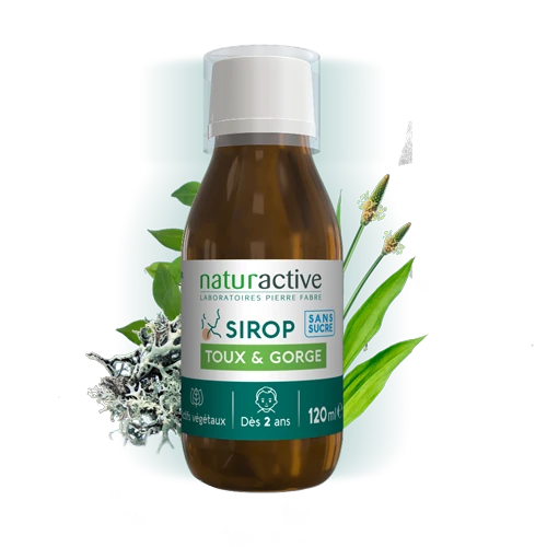 Naturactive Sirop Toux & Gorge sans sucre