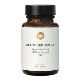 Sunday Natural Melosleep Direct Mélatonine 1mg