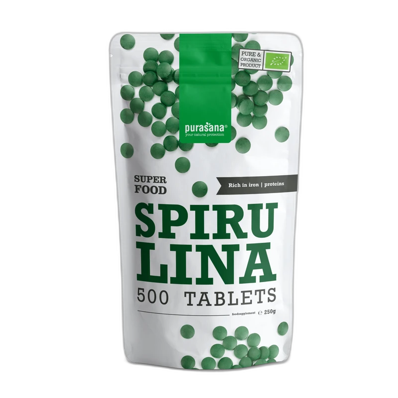 Purasana Spiruline 500 comprimés