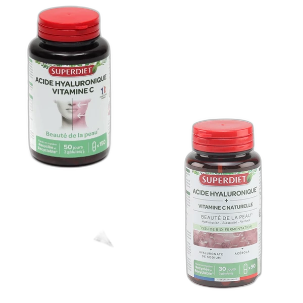 Superdiet Super Diet Acide Hyaluronique + Vitamine C gélules