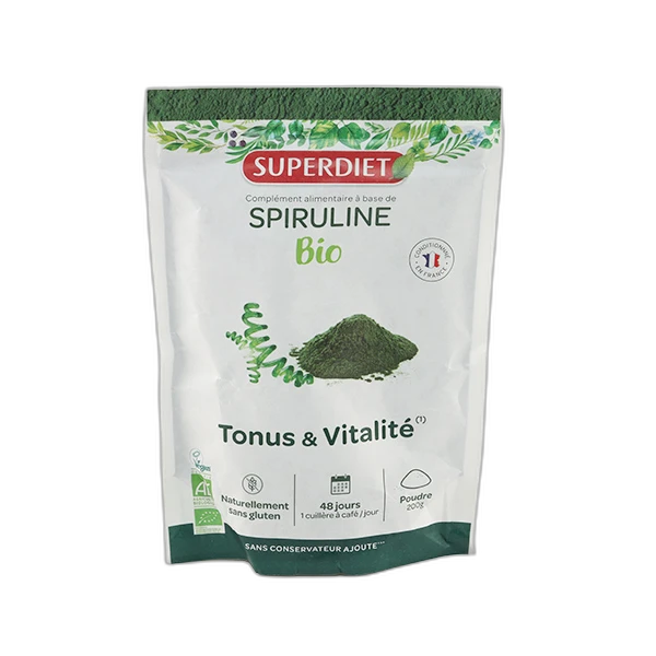 Superdiet Super Diet Spiruline Bio poudre