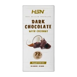 HSN Food Series Food Series Tablette de Chocolat Noir et Noix de Coco Sans Sucre Ajouté