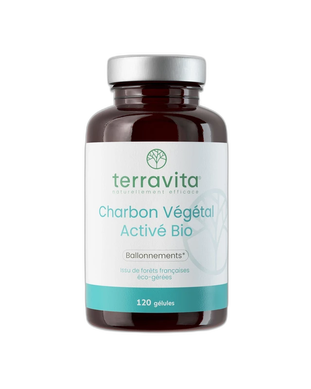Terravita Charbon végétal activé bio