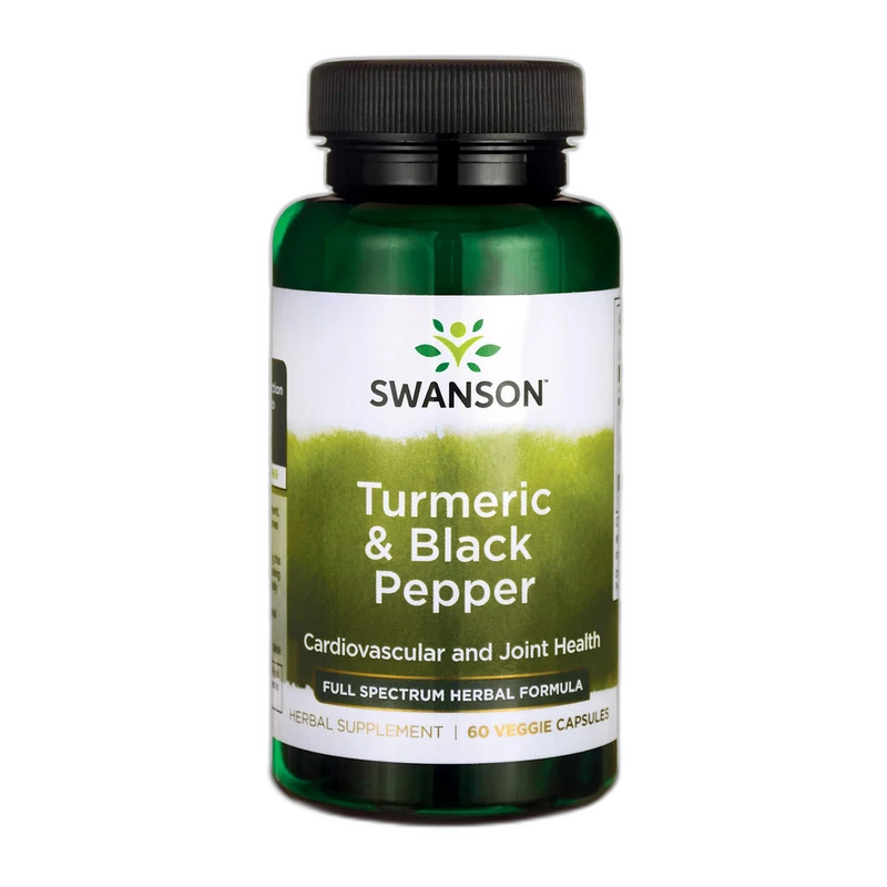Swanson Full Spectrum Curcuma & Poivre noir