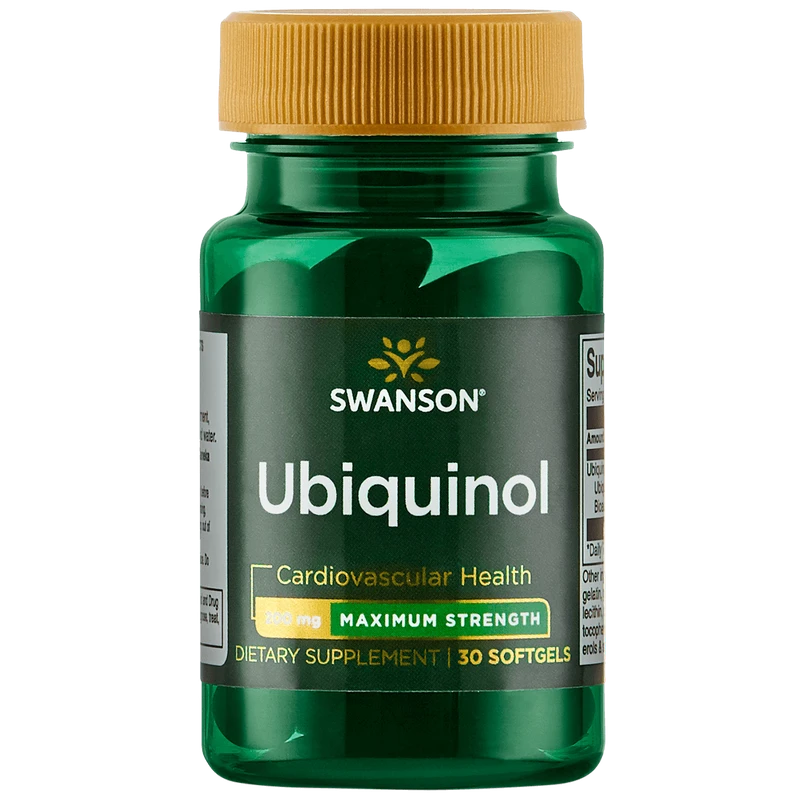 Swanson Ultra 100% Pure&Natural Ubiquinol 200mg