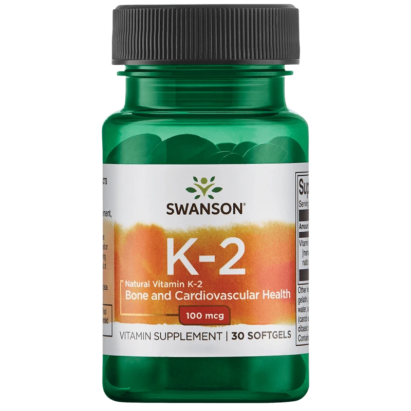 Swanson Capsules molles de vitamine K2 Ultra High Potency Natural Vitamin K2