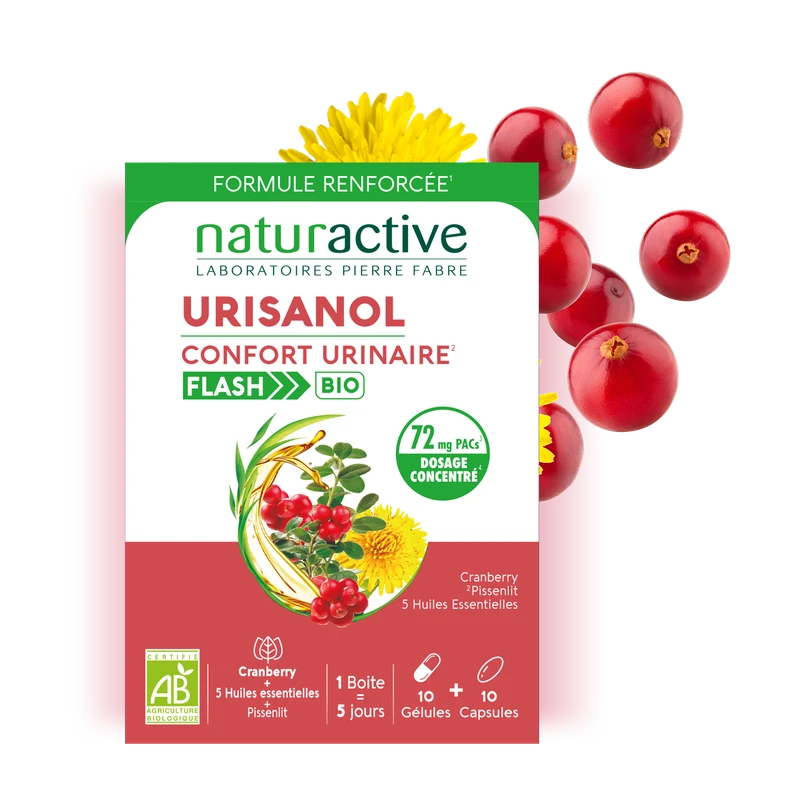 Naturactive URISANOL Confort urinaire Flash